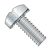 M3X10 ISO 7045 - Pan - Phillips w/ External Tooth - SEMS - Machine Screws - Zinc