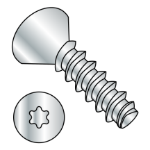 Metric - Flat - Six Lobe - Plastite Alternative - RoHS Zinc
