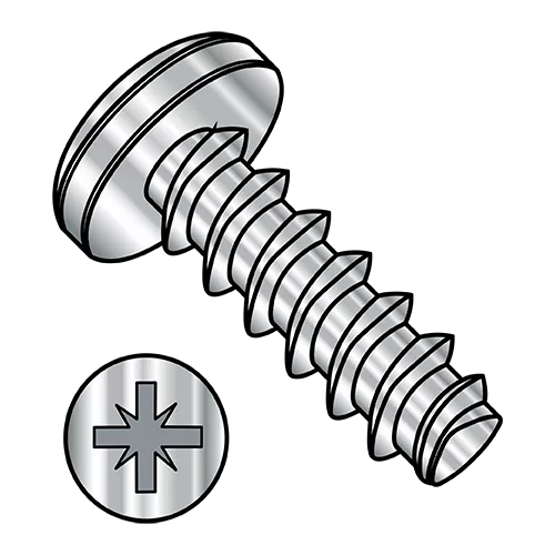 Pan - Pozi - Generic Alternatives to Plastite® / Plas-Fix® 45 Thread Rolling Screws* - A2 Stainless