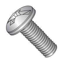 8-32X1/4 Pan - Combination - Machine Screw - 18-8 Stainless