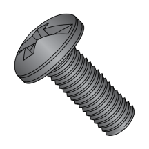 Pan - Combination - Machine Screw - Black Oxide