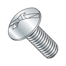 8-32X2 1/4 Truss Combination - Machine Screw - Zinc
