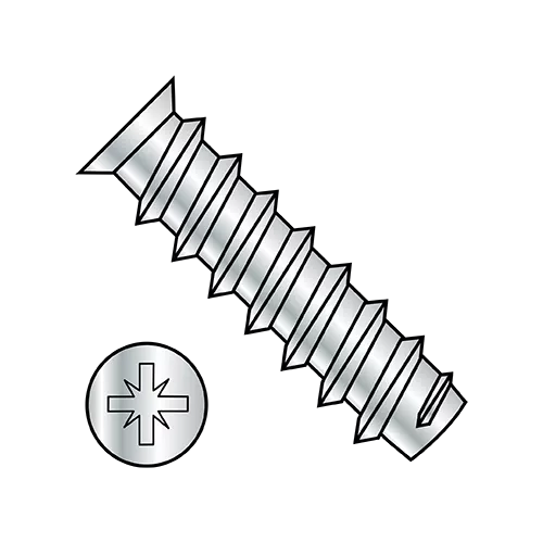 Metric - Pozi - Flat - Drawer Slide Screws - Nickel