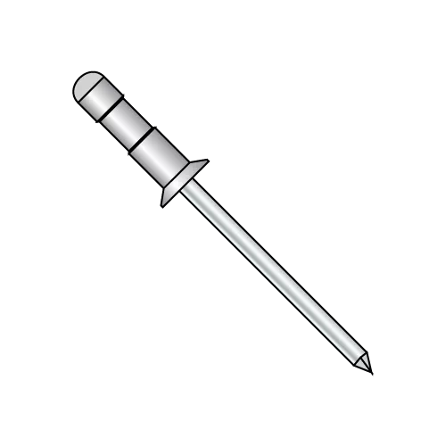 Aluminum Body Steel Mandrel Multi Grip Rivets