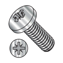 M6-1.0X100 ISO 7045 - Pan - Pozi - Machine Screws - A4 Stainless