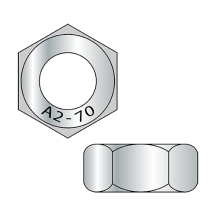 METRIC - ISO 4032 - Type 1 - Finished Hex Nuts - A2-70 Stainless 