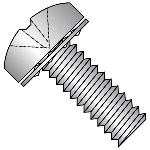 ISO 7045 - Pan - Phillips w/ Internal Tooth - SEMS - Machine Screws - Stainless