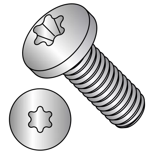 ISO 14583 - Pan - Six-Lobe - Machine Screws - A2 Stainless
