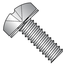 M5-0.8X12 ISO 7045 - Pan - Phillips - Split Lockwasher - SEMS - Machine Screws - Stainless