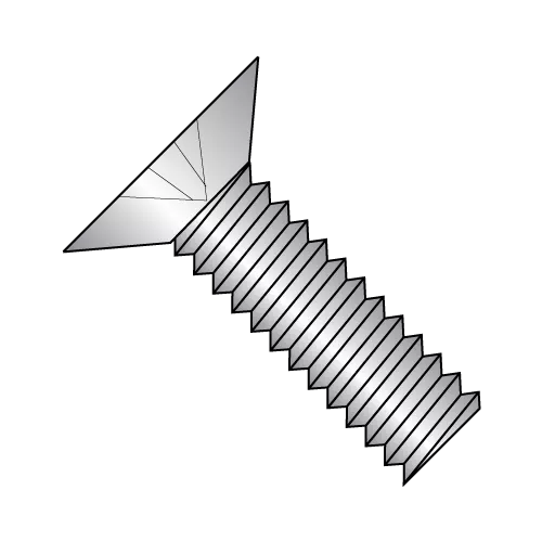100 Degree Flat Head Machine Screws