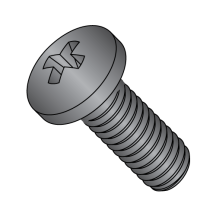 1/4-20X2 3/4 Pan - Phillips - Machine Screw - Zinc Black
