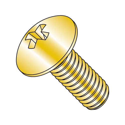 Truss - Phillips - Machine Screw - Zinc Yellow
