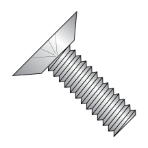 6-32X3/8 100° Flat Undercut - Phillips - Machine Screws - 18-8 Stainless