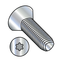 M2.5-0.45X8 Flat - Six Lobe - Thread Rolling Screws - DIN 7500ME - Zinc