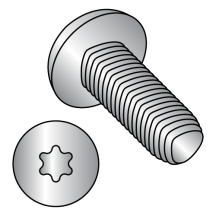 M4-0.7X12 DIN 7500CE - Metric - Pan - Six Lobe - Thread Rolling Screws - 18-8 Stainless