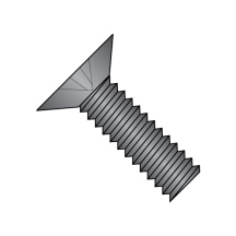 4-40X1/2 Flat 100° - Phillips - Machine Screw - 300 Series Stainless - Black Oxide