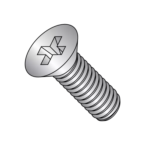 Flat 82° - Phillips - Machine Screw - MS51960 - Fine - 18-8 Stainless