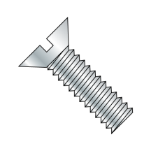 5/16-18X2 1/4 Flat 82° Slotted - Machine Screws - Zinc