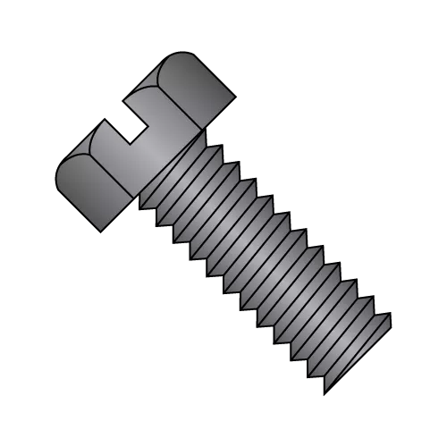 Hex Slotted - Machine Screws - Black Oxide