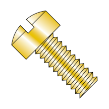 10-32X3/8 Fillister - Slotted - Machine Screws - Zinc Yellow