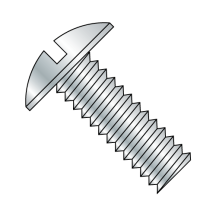 4-40X1/2 Truss - Slotted - Machine Screws - Steel - Zinc