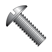 1/4-20X5/8 Truss - Slotted - Machine Screws - Black Oxide