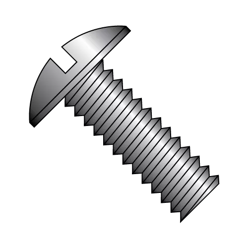 Truss - Slotted - Machine Screws - Black Zinc