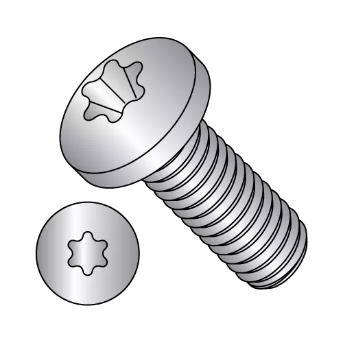 Six Lobe Pan Head Machine Screws