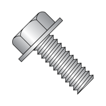 3/8-16X1 Hex Washer - Unslotted - Machine Screws - 18-8 Stainless