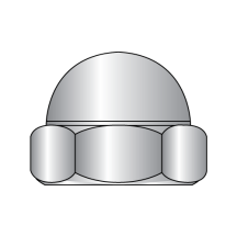 6-32 Low Crown Acorn Hex Nut - 18-8 Stainless Steel