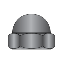 Acorn Hex Cap Nut - Black Zinc Plated