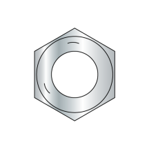 1/2-13 Finished Hex Nuts - Grade 5 - Zinc Plated - Coarse Thread