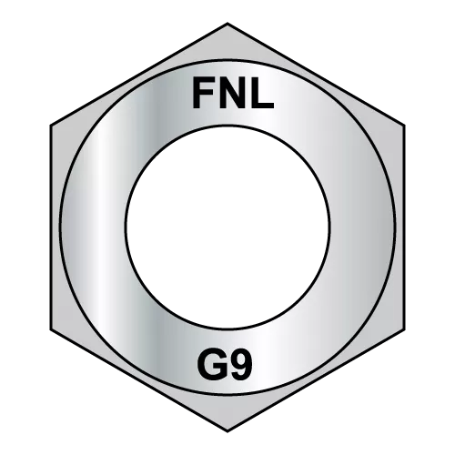 Grade 9 Finished Hex Nuts