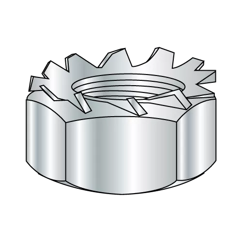 "K" Lock Nuts - Small Pattern - Zinc