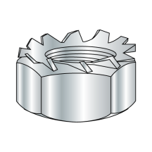 6-32X1/4 "K" Lock Nuts - Small Pattern - Zinc