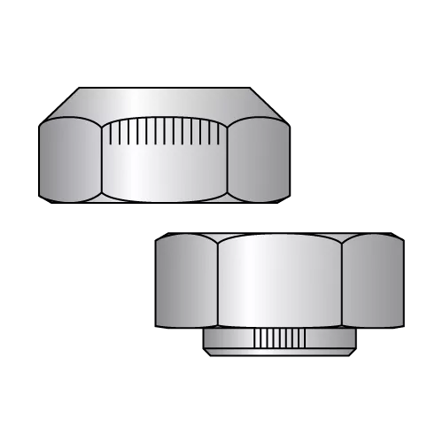 Stovers® Equivalent Top Lock Nuts - Grade C - Automation Style