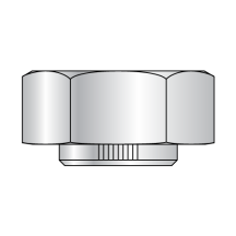 1/2-13 Stover®  Equivalent Lock Nuts - Grade B