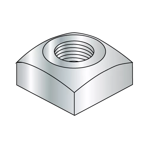 Regular Square Nuts - Zinc