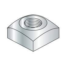 1-8 Regular Square Nuts - Zinc