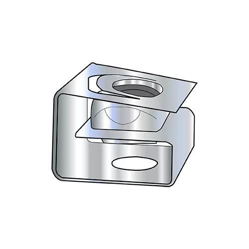 Nut Retainers - Spring Steel - Zinc