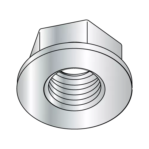Standard Non Serrated Flange Lock Nuts