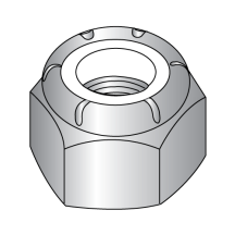1/4-20 NE Nylon Insert Stop Nuts - 18-8 Stainless
