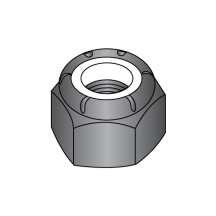 7/16-14 NE Nylon Insert Stop Nuts - Black Oxide