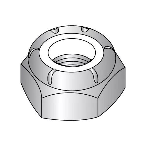 Light Hex Thin Height Nylon Stop Nuts