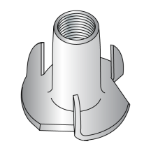 8-32X1/4 Tee Nuts - 3 Prong - 18-8 Stainless Steel