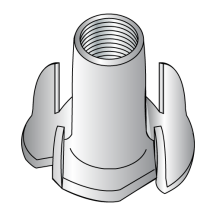 Tee Nuts - 4 Prong - 18-8 Stainless