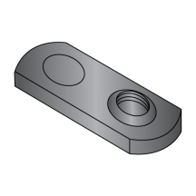 10-24 Tab Weld Nuts - Single Projection - Plain Finish