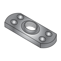 6-32 Tab Weld Nuts - Plain Finish