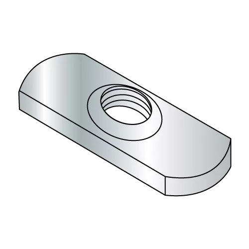 Tab Weld Nuts - No Projections - Center Hole