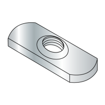 3/8-16 Tab Weld Nuts - No Projections - Center Hole